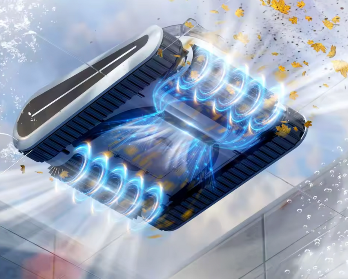 Crab Pro – Robot Nettoyeur Piscine Murs & Fond Sans Fil