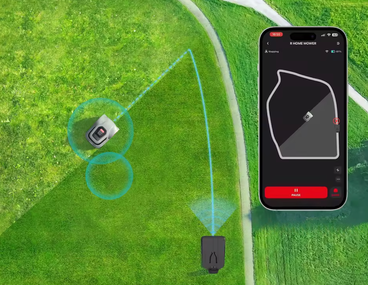 Robot Tondeuse Klyn MGC1000 avec Application et Détection de Câble