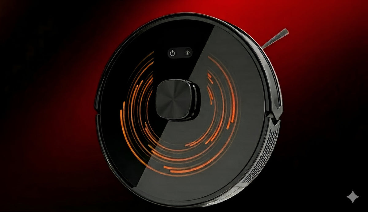 K30 – Aspirateur Robot Auto-Vidange 6500Pa avec Double Laser